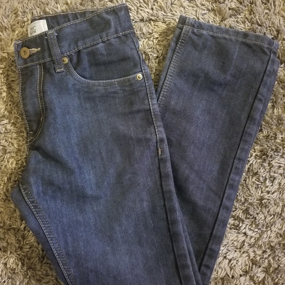 Boys Levi's 511 Slim Fit Jeans Sz 12 Reg